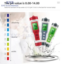 4 in 1 Digital Water Quality Tester TDS EC Purity Meter TEMP PPM Test Filter Pen
