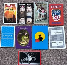 .Swap playing cards advertising music dancing cigarettes FDNY brewing