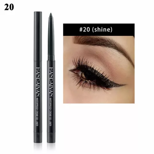 Matita eyeliner colorata 24 ore liquido alto pigmento lunga durata eye liner penna gel - Foto 67 di 110
