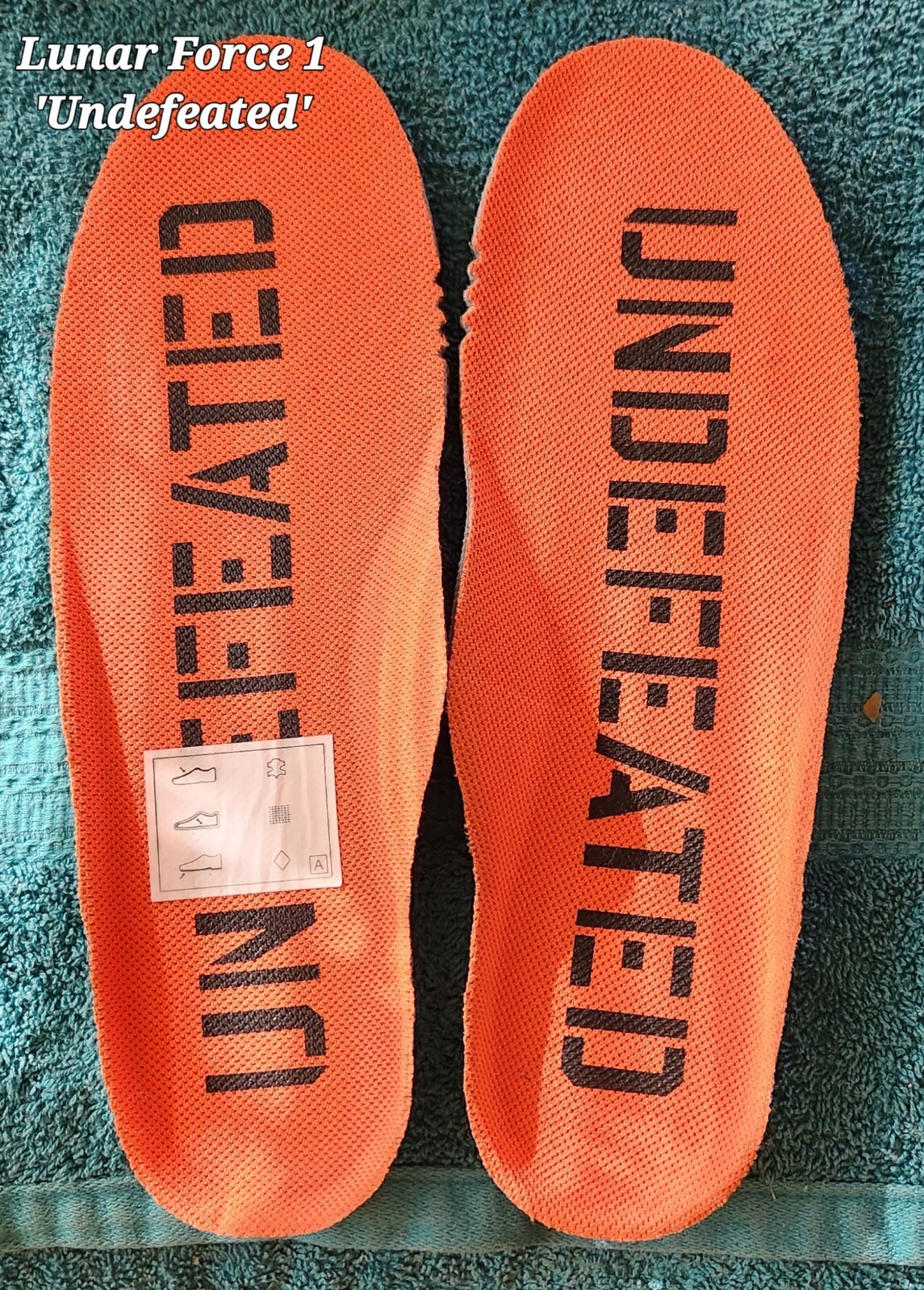 Asteroid Air Force 1 Nike Insoles