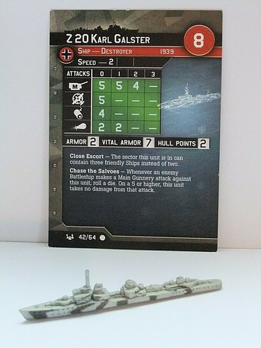 BASE SET, AXIS & ALLIES WAR AT SEA MINIATURES, WotC, MULTI-LIST - Picture 30 of 41