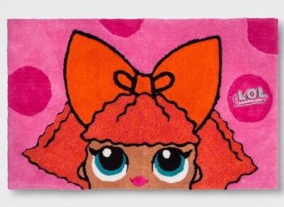 LOL Surprise Doll Glitter Queen Elevated Accent Rug Bedding Decor Gift  Rare