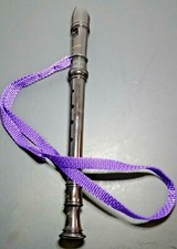 Recorder Black with Zippered Carrying Case Baroque Soprano No 150A KINGSLEY
