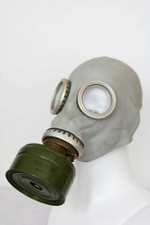 Maschera antigas filtro GP-5 russo sovietico NUOVA vintage URSS originale vin...