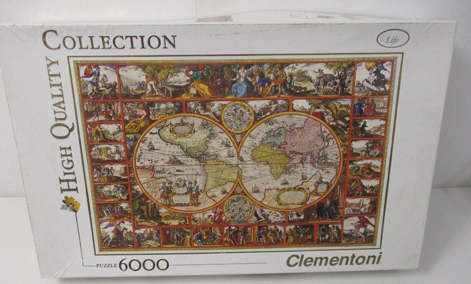 (R2/15) Clementoni Puzzle 6000 pezzi MAGNA CARTA NUOVO - Immagine 2 di 4