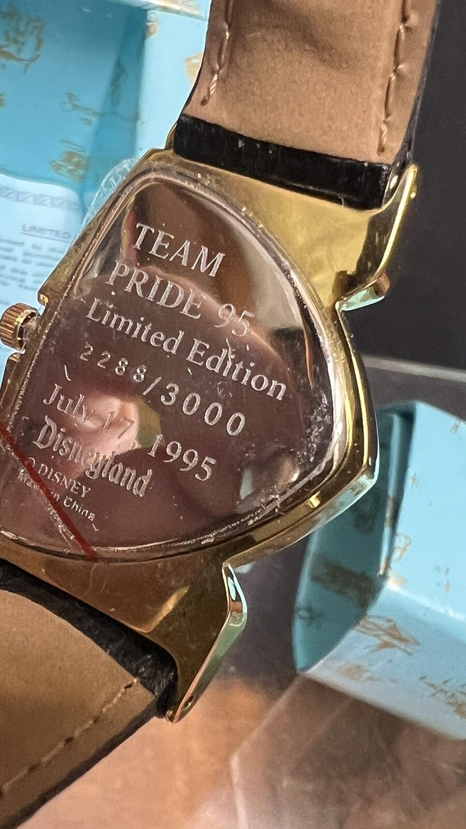 Disneyland team pride 95 tinkerbell limited edition 2453/3000 ladies watch Tinker Bell Disney Watches & Timepieces (1968-Now) | eBay main image 3