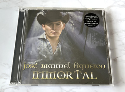 Jose Manuel Figueroa Inmortal CD/DVD SEALED! ORIG 2004 w/Hype Sticker! NEW! RARO