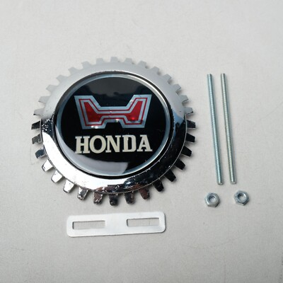 Vintage 80's 90's Automotive grill badge emblem logo Fits HONDA