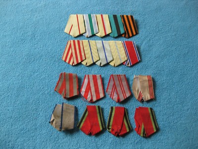 #1Two Shared Bars Block for Soviet Russian USSR Order Medal ribbon hanger+ bonus