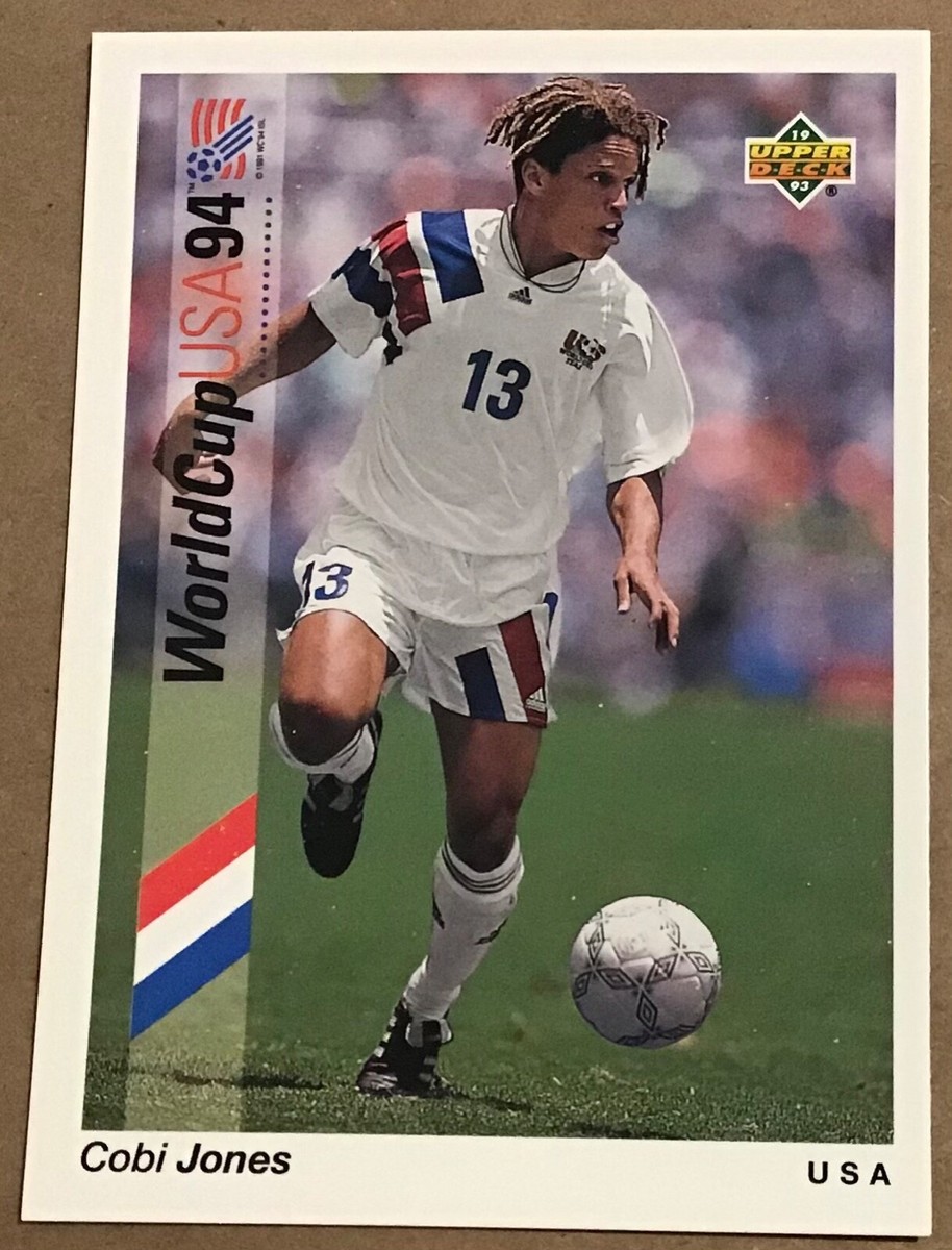 1993 COBI JONES UPPER DECK WORLD CUP USA 94 SOCCER CARD #13 USA | eBay