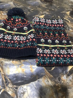 beautiful next hat and neck warmer 11-13 years for boys/girls