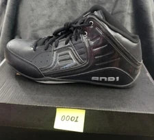 And1 Rocket 4.0 Men's Basketball Sneakers Black Size 11.5
