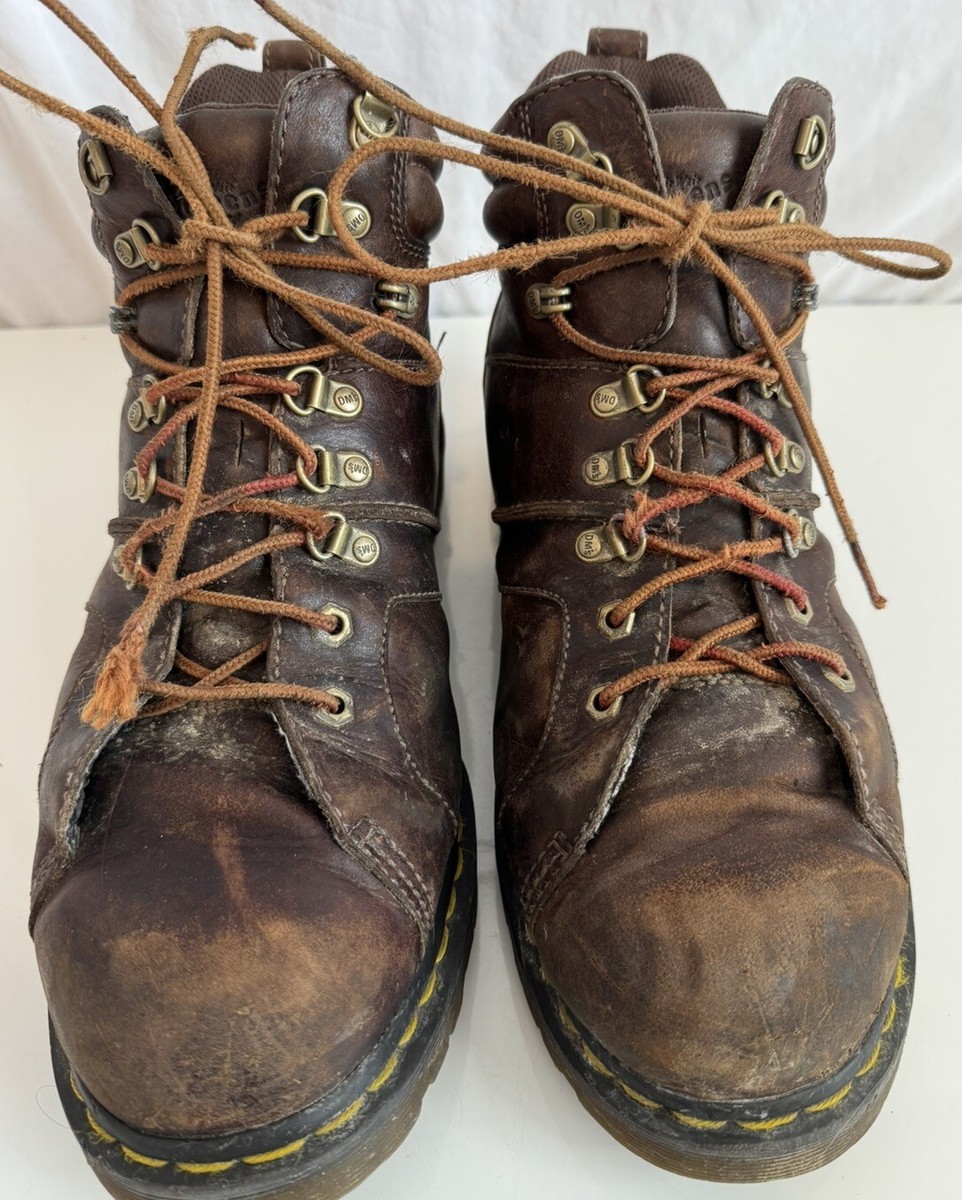 Dr. Martens Fynn Mens Size 13M Brown Leather Chukka Hiking Boots