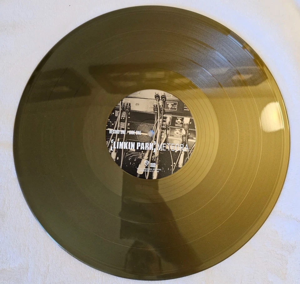 Linkin Park Meteora Limited Edition Gold Vinyl 2013 Hot Topic x/1500 Mint Foto 3 de 4