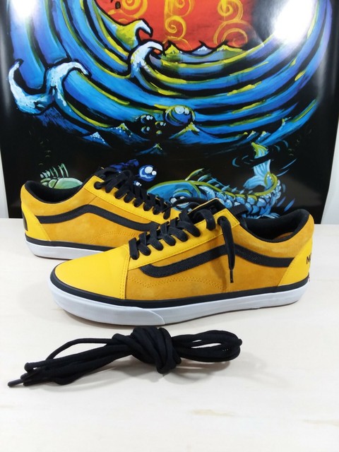 vans x north face yellow