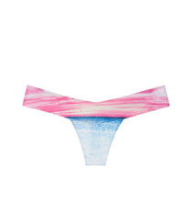 Victoria's Secret PINK Seamless Thong Panty Sunset