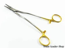 Bozeman Needle Holder 5 1/8in TC Gold Surgical Seam Dental