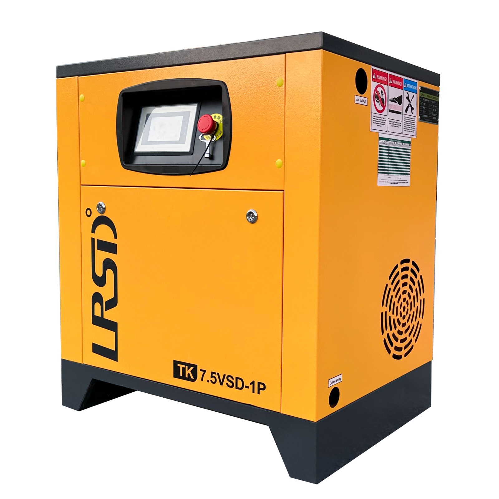 Vfd 230v Single Phase 38cfm 125psi