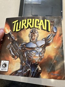 Turrican (TurboGrafx-16, 1991), TG16 Case, Manual, Sleeve & Hu Card Tested!