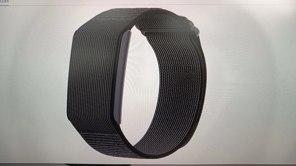 SW-0225 Amazfit Helio Strap Smart Band 24/7 Fitness-Tracker, schwarz B-WARE