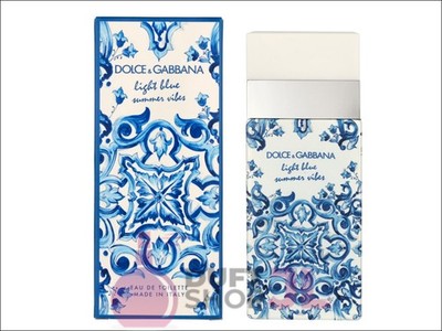 Dolce & Gabbana Light Blue Summer Vibes Pour Femme Edt Spray 100 ml