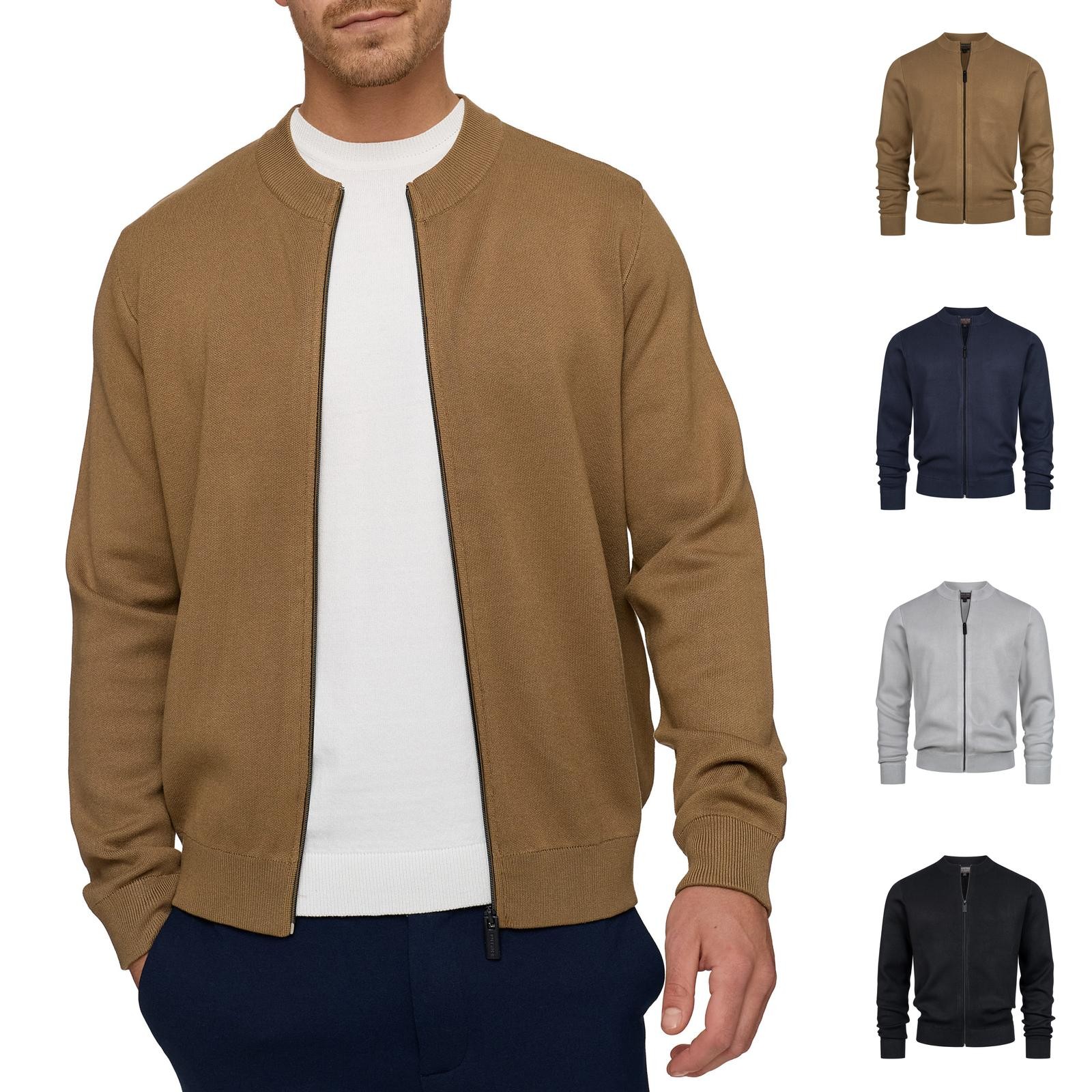 Cardigan Indicode Uomo INLaos con Zip