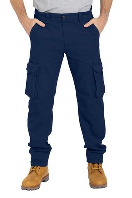 Men's Flex Cargo Trousers Heavy Duty Stretch Casual Pants