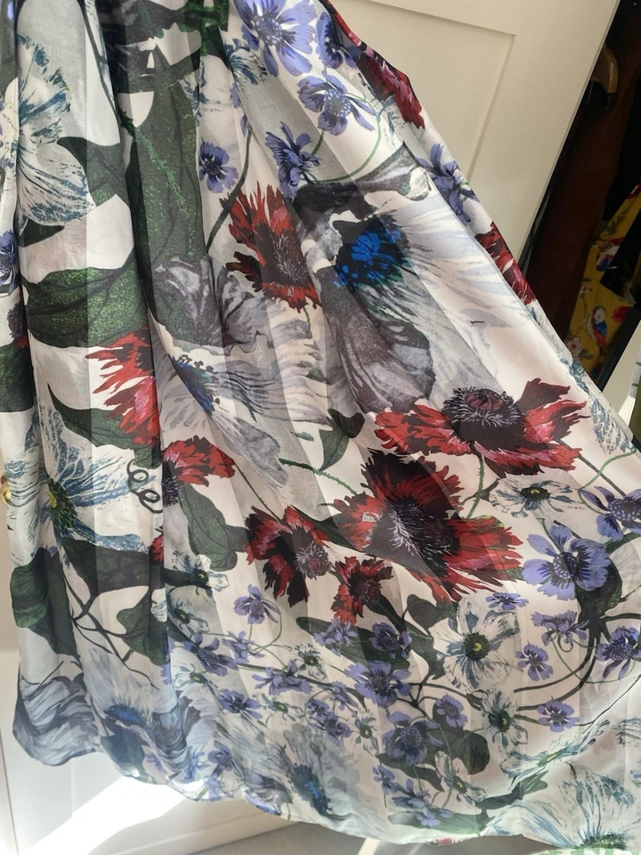 Erdem Women’s Floral Dress Size 10 - Image 3 of 4