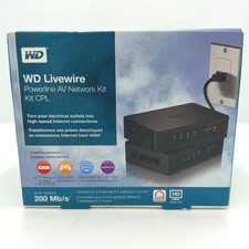 Western Digital Livewire Powerline AV Network Kit with 2 Adaptors