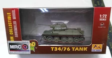 1:72 Russian T34/76 Tank WWII Ground MRC Easy Model #36267 Plastic NEW Old Stock