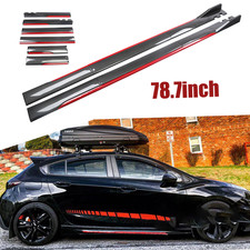 Carbon Fiber 2m78.7in Side Skirt Spoiler Splitter For Chevrolet Chevy Cruze Lt Carbon Fiber 2m78.7in Side Skirt Spoiler Splitter For Chevrolet Chevy Cruze Lt
