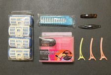 Multi-Size Hair Roller Set with Comb Clips Self Grip Hair Styling Kit