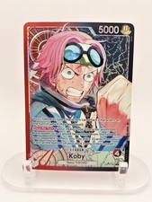 Koby Alternate Art OP11-001 L A Fist of Divine Speed Foil NM One Piece TCG