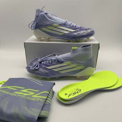 adidas F50 Sparkfusion Elite Mid FG/AG Mens Womens Soccer Cleats