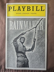 Vtg The Rainmaker Brooks Atkinson Theatre November 1999 Playbill Woody Harrelson