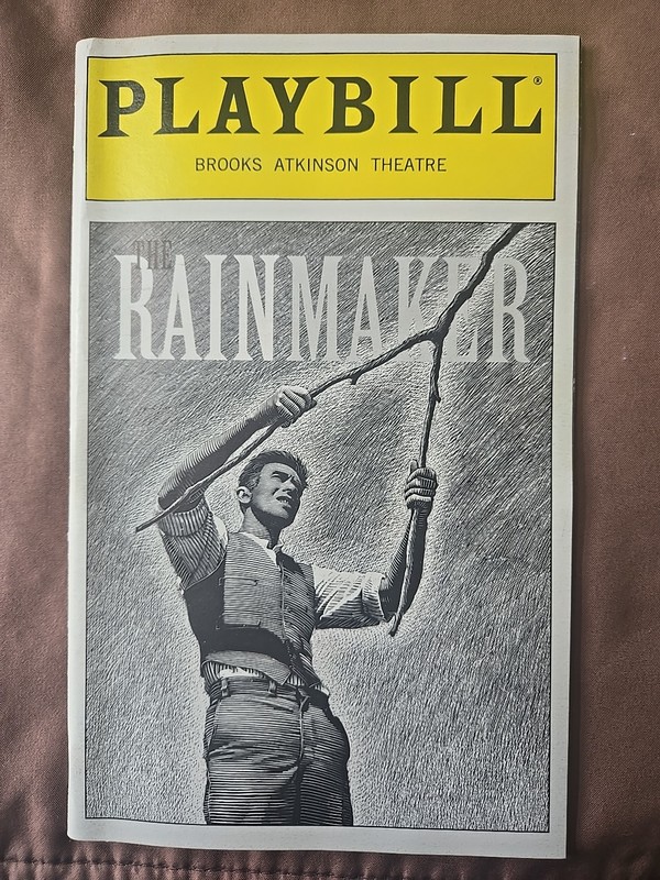 Vtg The Rainmaker Brooks Atkinson Theatre November 1999 Playbill Woody Harrelson