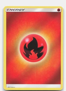 Fire Energy (Sun & Moon Base Set) Reverse Holo Common