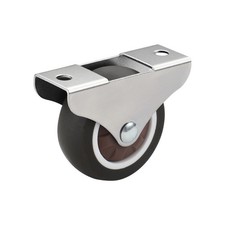 4Pcs for Bed Drawer Furniture Glides NEW Small Fixed Caster Wheels Mini Rollers
