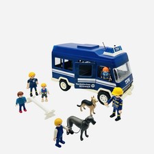 Playmobil 4088 THW Hundestaffel mit Transporter Vollständig Nr. 3