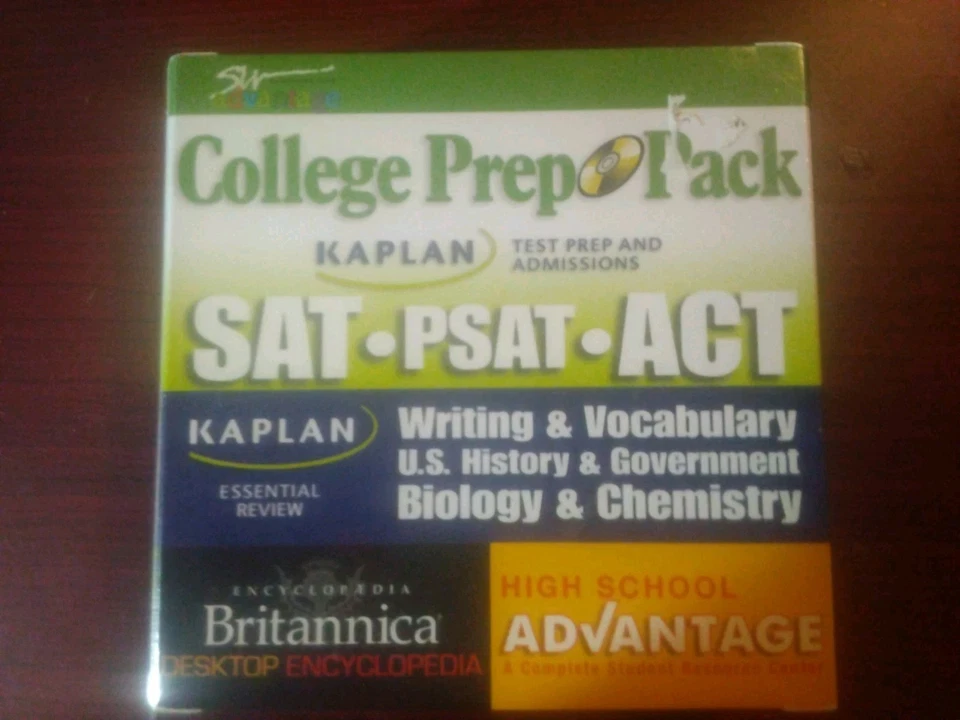 SouthWestern Advantage College Prep Pack KAPLAN ACT SAT TEST PSAT Guides Sealed - Image 3 of 3