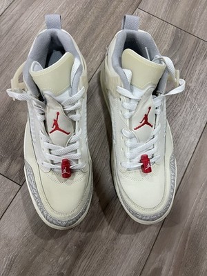 Nike Air Jordan Spizike Low Sail-University Red Sz 10 worn once. Genuine