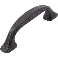 Arts & Crafts Cabinet Pull, 3 Inches, Matte Black by Stone Harbor Hardware