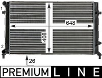 MotorküHler WasserküHler Premium Line Mahle CR 30 000P FüR Golf VW Seat Skoda 5