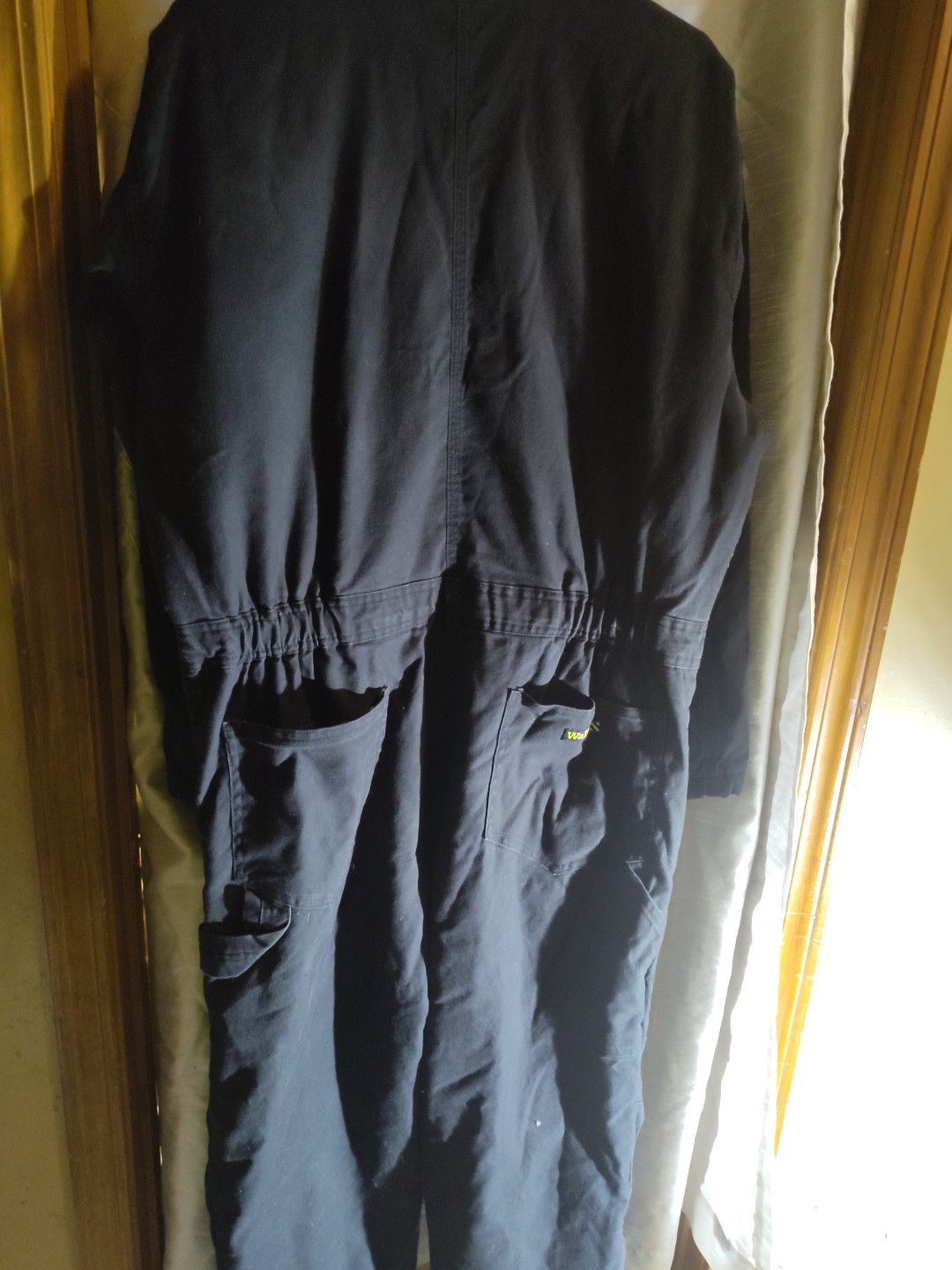 Blizzard Pruf Walls Insulated Coveralls Mens Large Workwear Jumpsuit Black