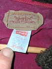 VTG 1980S A2 AVIATOR BLUE JEAN DENIM LEVIS LARGE JACKET W/LTWEAR 75073 USA MADE — photo 3