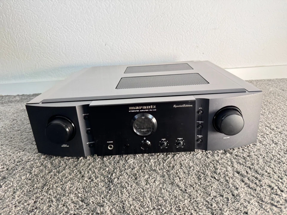 Marantz PM-14S1 SE PM 14 S1 SE High End Stereo Vollverstärker in schwarz - Bild 2 von 4