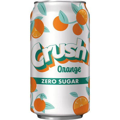 #ad Crush Zero Sugar Orange Soda – 12 Pack 12 fl oz Cans FRFEE SHIPPING..... $6.53