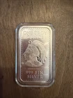 Aztec Calendar Silver Bar - 1 oz .999 Fine Silver - Mayan Tenochtitlan Mexico