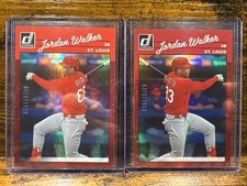 Jordan Walker (2) 2023 Donruss 1990 Image Variation Red Holo & Red Holo /2023⚾🔥