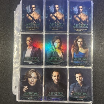 ARROW SEASON 1,2,3 CRYPTOZOIC BASE SET, PROMOS, CHASE SETS, INSERTS